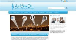 Desktop Screenshot of andsewon.ca